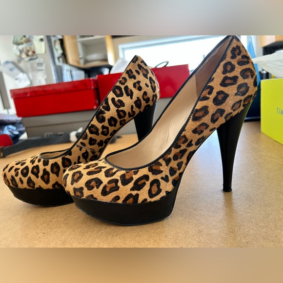 Guess, Platform, 8.5, natural multi pony, - Picture 2 of 9